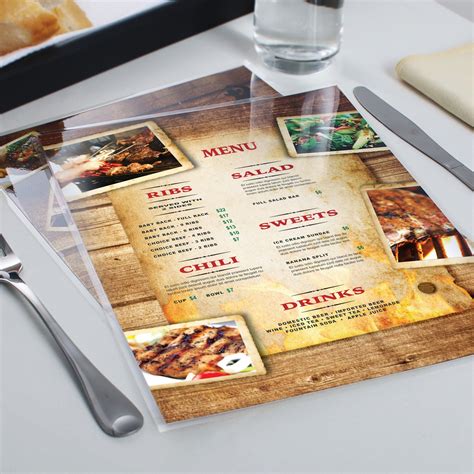 Menu Printing & Design Plastic Printers