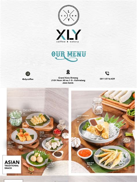 Menu XLY PDF