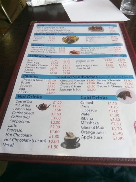 Menu at All Things Nice cafe, Melton Mowbray - Restaurant Guru