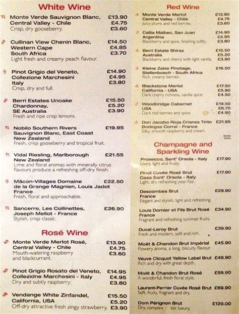 Menu at Croham Arms pub & bar, London - Restaurant Guru