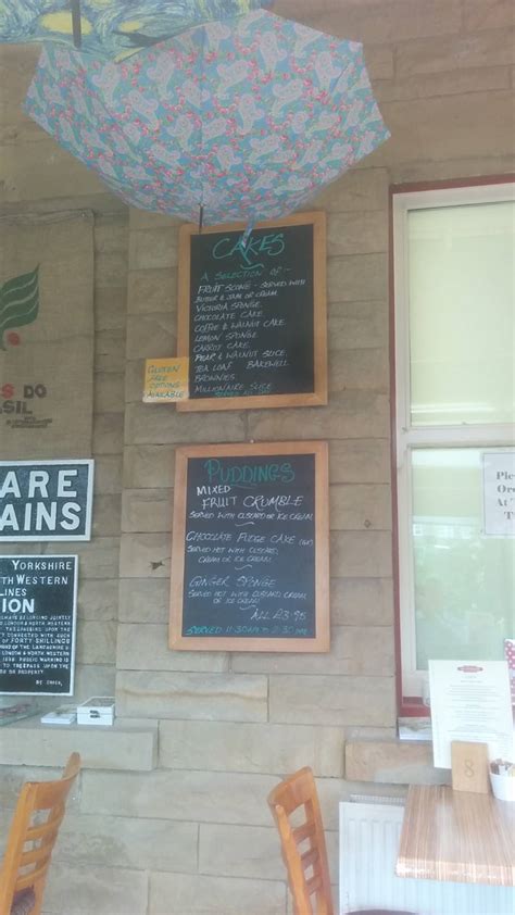 Menu at Old Station Cafe, Longridge - Restaurant Guru