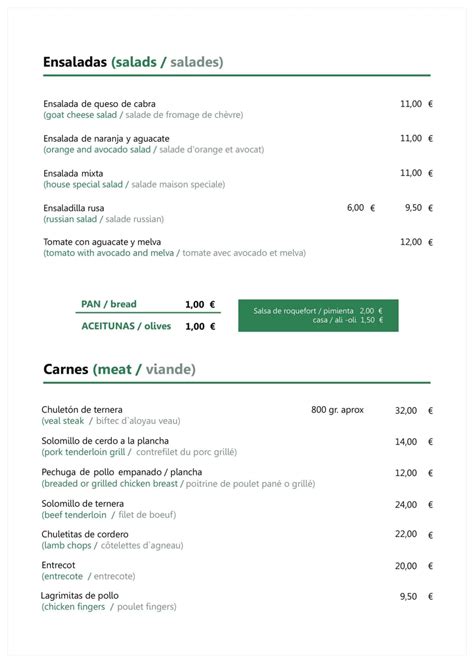 Menu au Tick-Tack Café & Restaurant, Stahnsdorf