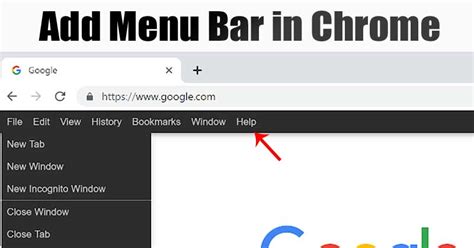Dec 12, 2015 · Pressing ALT + F should open it. FYI - A Brief History of the "Hamburger" Icon. Info on using the "Hamburger". Google Chrome Help Forum - how to display menu bar in google chrome. If you are looking to click on File to perform an Edit and/or View action, you can find these within the ≡ icon at the top right of the Chrome browser. .