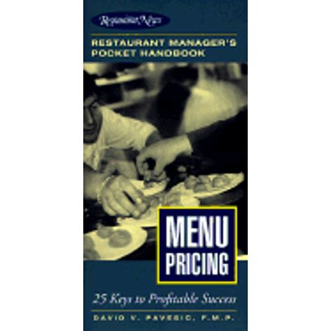 Menu pricing restaurant managers pocket handbook series. - Introdução ao estudo de uma comunidade do agreste baiano.