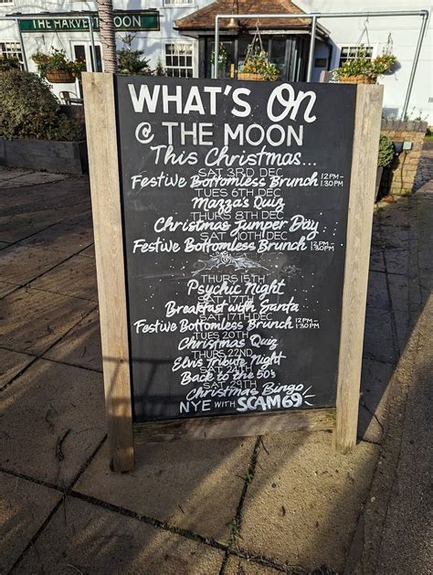 Menus Harvest Moon Bishops Stortford Greene King Pubs