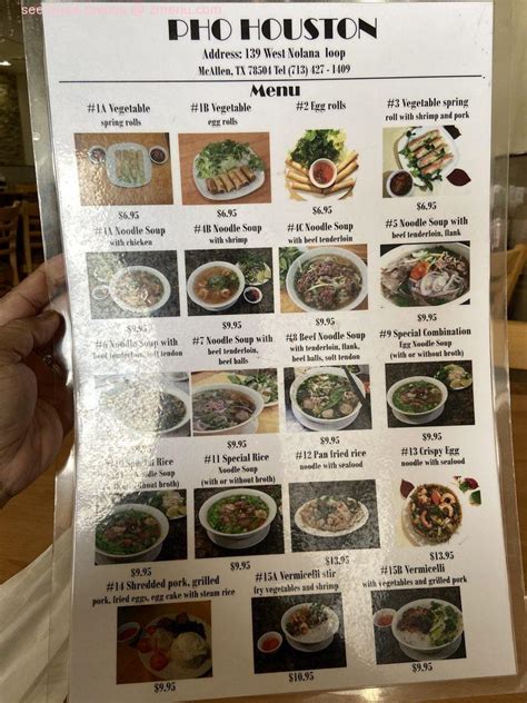 Menus for Pho Town - Houston - SinglePlatform