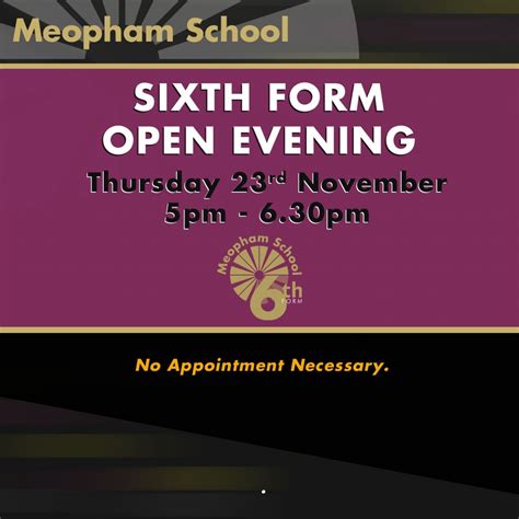 Meopham School - Our 6th Form virtual open evening starts.