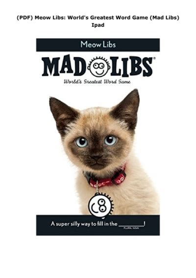 Read Meow Libs By Roger Price