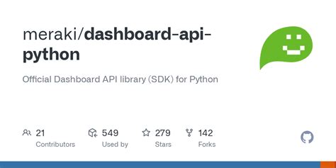Meraki api documentation python.  The Meraki Dashboard API Python library pro...