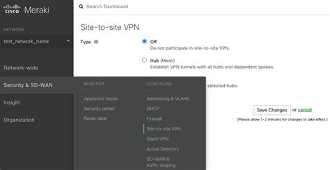 Meraki ipsec vpn.  - edit: attempted with AnyConnect as well same issue.  Cl...