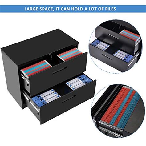 Merax 3Drawer Lateral File Locking Metal File