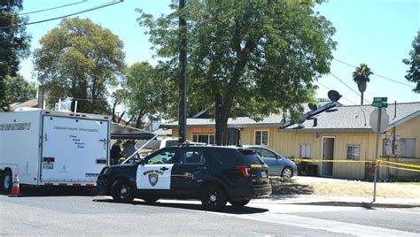 Merced ca shooting. MERCED, Calif. (FOX26) — Police say one person died and another was wounded following a shooting Wednesday morning. The Merced Police Department got multiple calls of gunshots around 5:00 a.m. in the area of Denver Avenue and Frankfort Court, near Olive Avenue and R Street. 