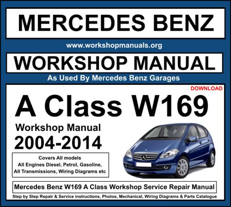 Mercedes a class w169 workshop manual. - Recompensas para ninos por buen comportamiento/ regards for kids! ready-to-use charts.