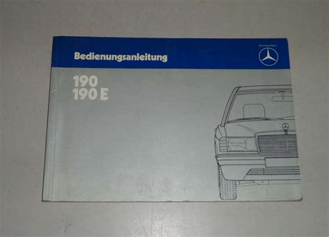 Mercedes benz 190e handbuch kostenlos downloaden. - Intrepido manuale di installazione del kart.