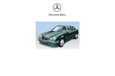 Mercedes benz 1999 e class e320 e430 e55 amg owners owner s user operator manual. - Esempi manuali di procedure di fast food.