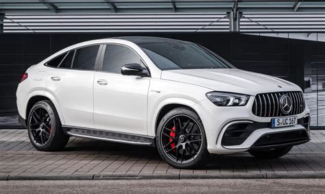 The 2021 Mercedes-AMG GLE63 S is a posh people hauler with a heaping dose of raunchiness thanks to a twin-turbocharged V-8 making 603 hp and 627 pounds-feet of torque. The engine helps the SUV go ...