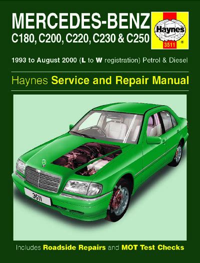 Mercedes benz c class petrol and diesel 1993 2000 service and repair manual haynes service and re. - Mercedes benz c180 automatic owners manual.