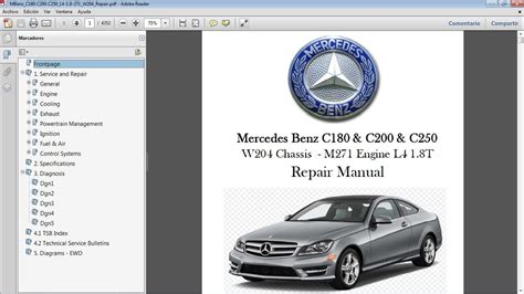 Mercedes benz c180 service manual 2009. - Lovsamling for skatt og avgift 1993/94.