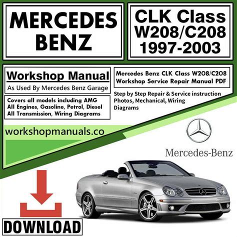 Mercedes benz clk 230 repair manual w208. - Yamaha f50f ft50g f60c ft60d service manual italian.