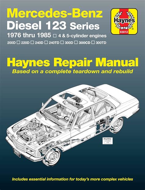 Mercedes benz diesel automotive repair manual 123 series 1976 thru 1985 haynes repair manual. - Anchor hockings fire king and more identification and value guide including early american prescut and wexford.