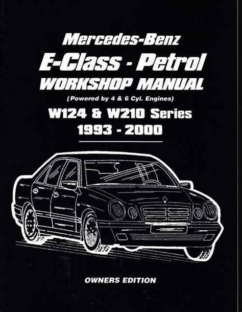 Mercedes benz e class petrol w124 w210 series workshop manual 1993 2000. - Applied multivariate statistics johnson solution manual.