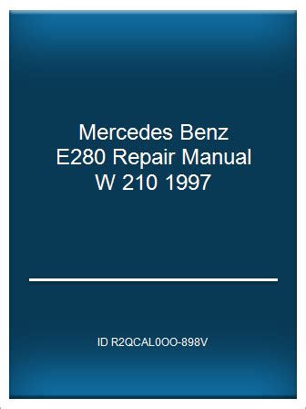 Mercedes benz e280 repair manual w 210. - Falcon 3 0 the complete handbook book and disk.