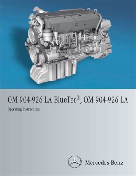Mercedes benz engine om904la workshop manual. - Briggs and stratton repair manual 28.