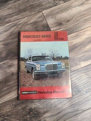 Mercedes benz from 1968 200 220 230 250 250ce by intereurope workshop manual 154. - Ministers service manual for contemporary church celebrations.