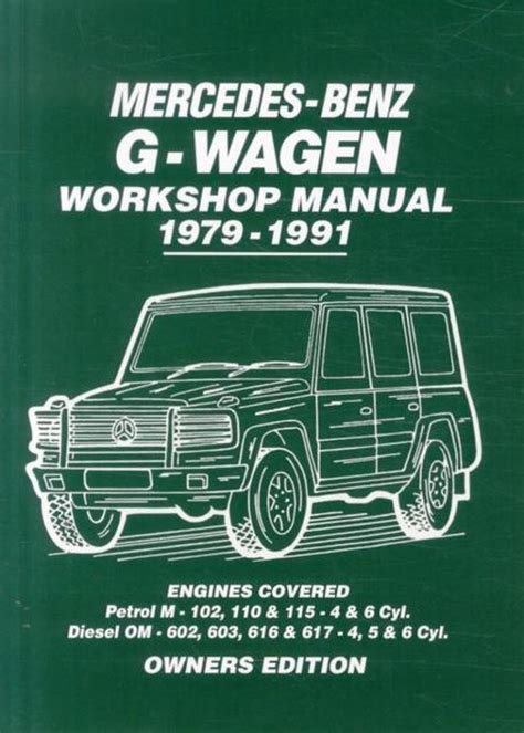 Mercedes benz g wagen werkstatthandbuch 1979 1991 werkstatthandbuch. - Daihatsu cuore l500 l501 digital workshop repair manual.