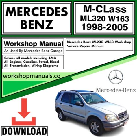 Mercedes benz ml320 w163 1998 2005 workshop repair manual. - Toshiba aquilion 8 ct scan user guide.
