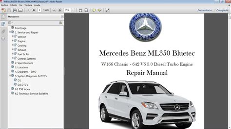 Mercedes benz ml350 service and repair manual. - Bosch rcd 510 manuale di istruzioni.