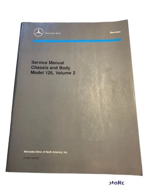 Mercedes benz model 126 service repair manual. - L' amoureux de la dernière pluie.