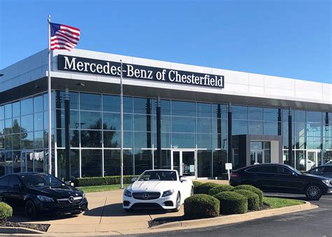 Mercedes benz of chesterfield. Each member of our Mercedes-Benz of West Chester team is passionate about our Mercedes-Benz vehicles and dedicated to providing the 100% customer satisfaction you expect. Open Today! Sales: 8:30am-6pm | Open Today! Service: 7am-6pm 1260 Wilmington Pike • West Chester, PA 19382 Sales: (484) 878-4217 | Service: (484) 575 … 