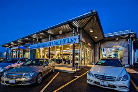 Mercedes benz of hunt valley. Mercedes-Benz of Hunt Valley 4.8 (783 reviews) 9800 York Rd Cockeysville, MD 21030. Visit Mercedes-Benz of Hunt Valley. Sales hours: View all hours. Sales; Monday: 9:00am–8:00pm Tuesday: 