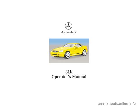 Mercedes benz r170 slk class technical manual download. - Probleme und gestalten der österreichischen literatur.