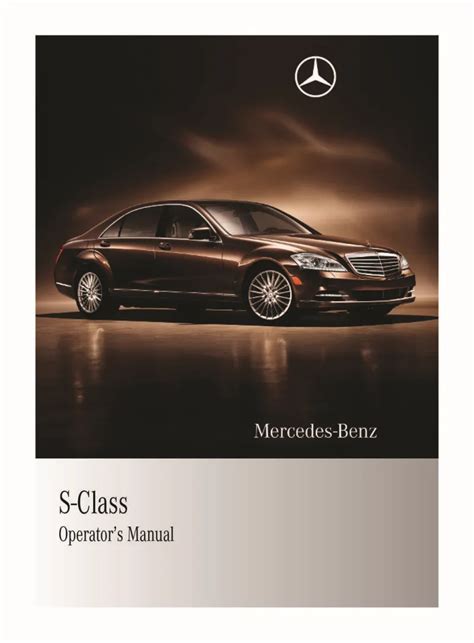 Mercedes benz s class owners manual. - Flujo y reflujo en río azul.