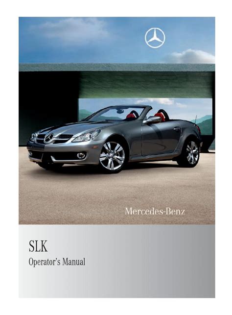 Mercedes benz slk owners manual 2009 2011 download. - Citroen xsara picasso user engine manual.