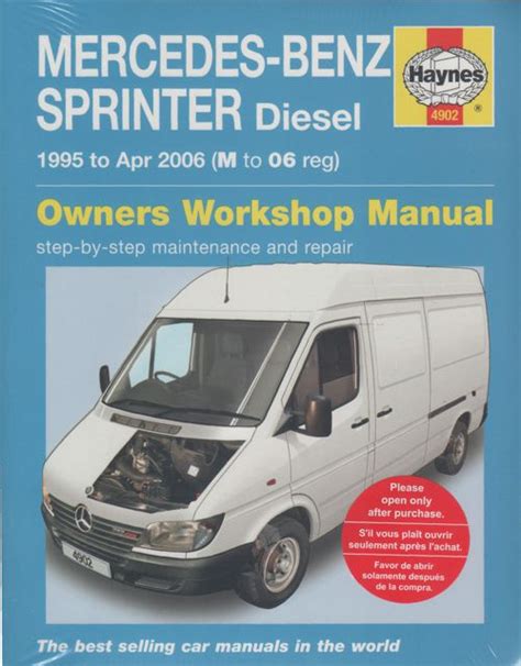 Mercedes benz sprinter van complete workshop service repair manual 2000 2001 2002 2003 2004 2005 2006. - Allen bradley panelview plus 1000 bedienungsanleitung.