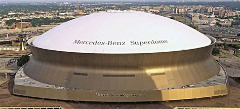 10Best Says. The Mercedez-Benz Superdome is the highlight of the New Orleans skyline, with its intriguing design suggesting that an alien spaceship just landed downtown. Although public.... 