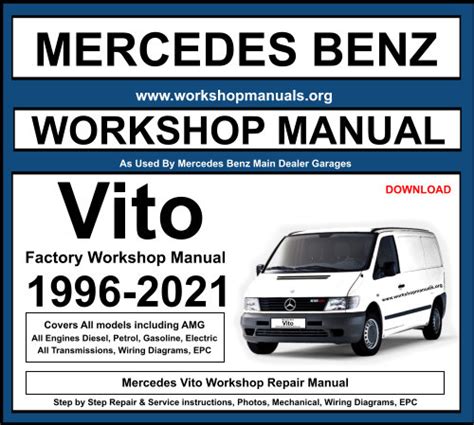 Mercedes benz vito 112 repair manual. - Guia do rio de janeiro com crianças.