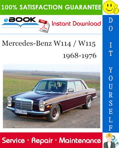 Mercedes benz w114 1968 1976 service and repair manual. - Strumenti randall rg 60 rb 60 amp manuale di istruzioni per proprietari.