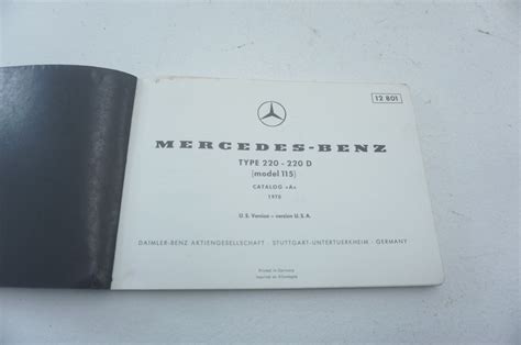 Mercedes benz w115 220d repair manual. - Service handbuch für tcl 3050 trumpf.