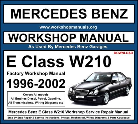 Mercedes benz w210 e class technical manual download. - The fat flush journal and shopping guide gittleman.
