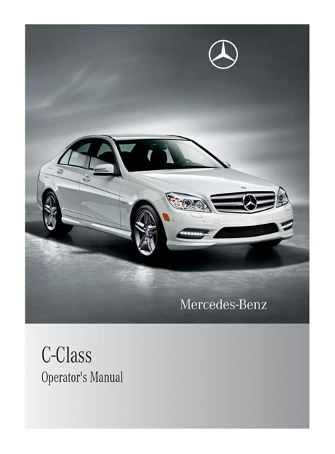 Mercedes c class owners manual w204. - Land rover defender 300tdi factory service repair manual.