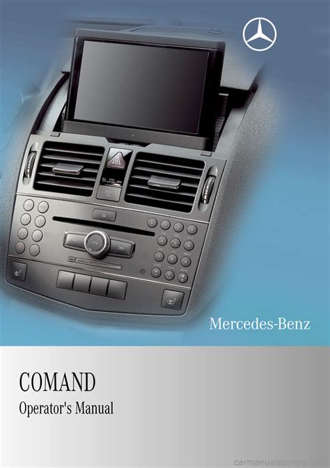 Mercedes c class w204 comand manual. - Zur geschichte des spanischen schelmenromans in deutschland..