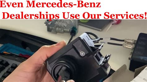 Mercedes c300 electronic steering lock.  Complete step by step from start to finish Removal ...
