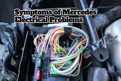 Mercedes electrical problems.  Electrical System Software Problem For a car with loads ...