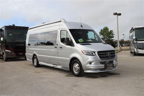 Here is the all-new 2023 REGENCY ULTRA BROUGHAM 25TBS Lithium. A stunning 25-foot Class B+ motorhome featuring a Mercedes Turbo Diesel V6 188HP engine, 7-speed automatic transmission, and a Mercedes chassis. Interior features: Swivel seats, shower, macerator toilet, Twin be... $259,995 Dealer Price.. Mercedes rv van for sale
