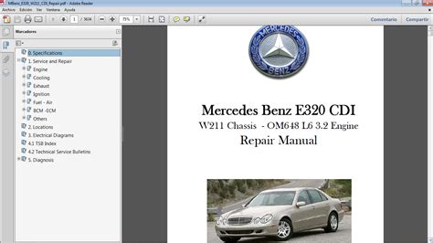Mercedes w211 manual de reparacion de servici descargar. - Charles le cocq, officier de france.