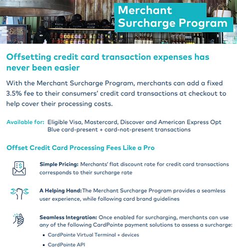 Merchant Surcharge Program Support Center